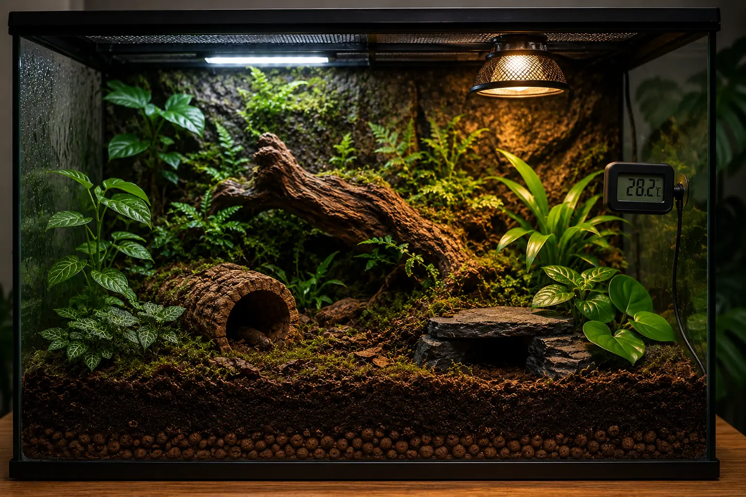 Temperatura w terrarium – jak ją kontrolować i jakie urządzenia wybrać?